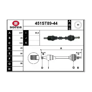 451ST89-44 STARTCAR