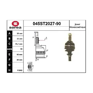 045ST2027-90 STARTCAR