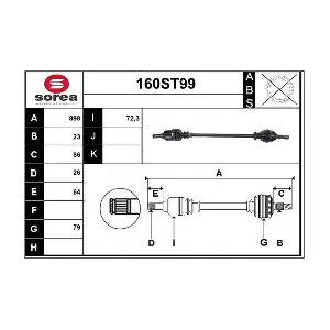 160ST99 STARTCAR