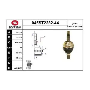 045ST2282-44 STARTCAR