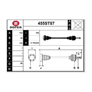 455ST87 STARTCAR