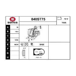 STARTCAR 840ST75