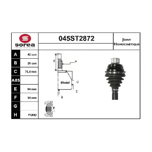 045ST2872 STARTCAR