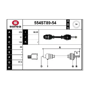 554ST89-54 STARTCAR