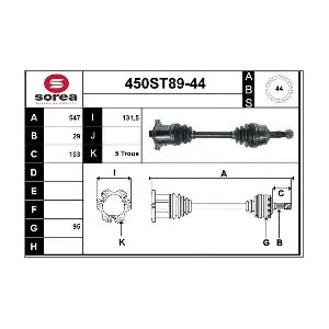 450ST89-44 STARTCAR