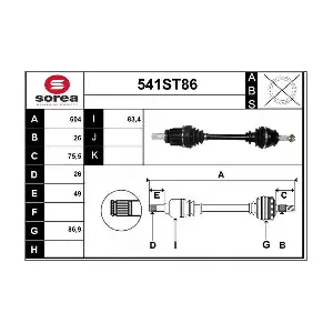STARTCAR 541ST86