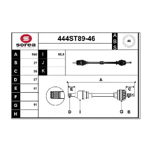 444ST89-46 STARTCAR