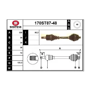 170ST87-48 STARTCAR