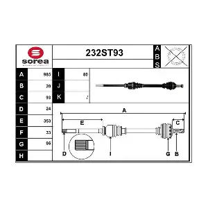 P281RN SHAFTEC
