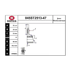 045ST2513-47 STARTCAR
