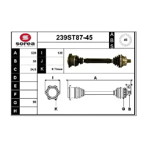 8D0407451KX AUDI