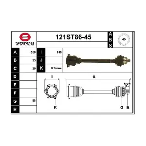 8A0407451AX AUDI