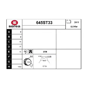 33645 STARTCAR