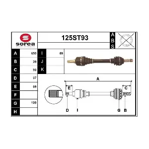 125ST93 STARTCAR