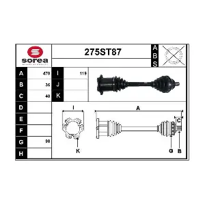 8N0407271R AUDI