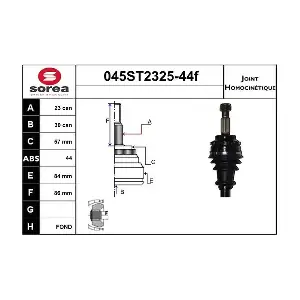 045ST2325-44f STARTCAR