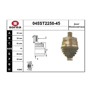 045ST2258-45 STARTCAR