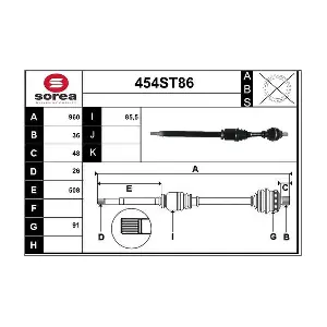 454ST86 STARTCAR