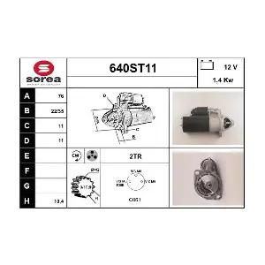 640ST11 STARTCAR