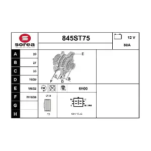 845ST75 STARTCAR