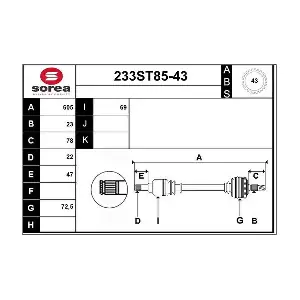 233ST85-43 STARTCAR