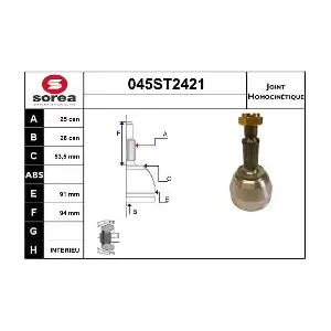 045ST2421 STARTCAR