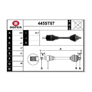 445ST87 STARTCAR
