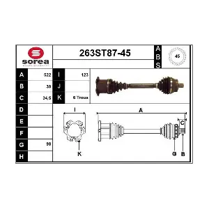 263ST87-45 STARTCAR