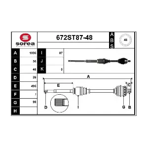 672ST87-48 STARTCAR