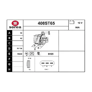 408ST65 STARTCAR