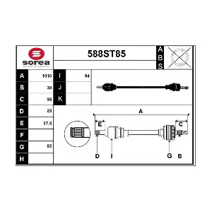 588ST85 STARTCAR