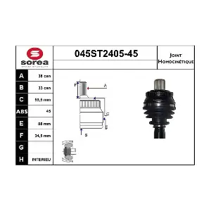 045ST2405-45 STARTCAR