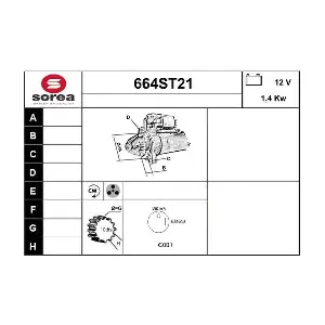 664ST21 STARTCAR