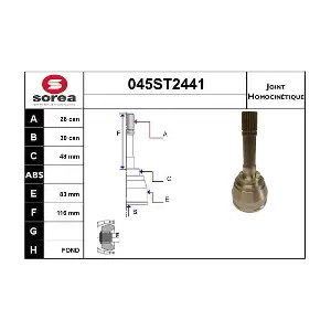 045ST2441 STARTCAR