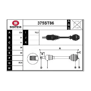 375ST86 STARTCAR