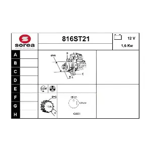 12816 STARTCAR