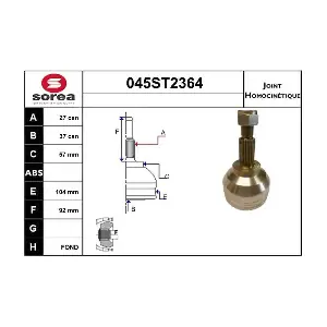 045ST2364 STARTCAR