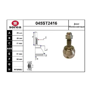 045ST2416 STARTCAR