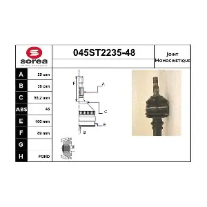 045ST2235-48 STARTCAR