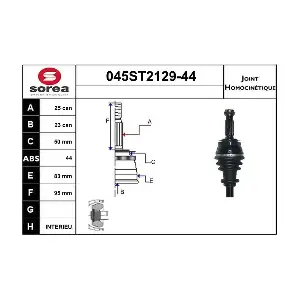 045ST2129-44 STARTCAR