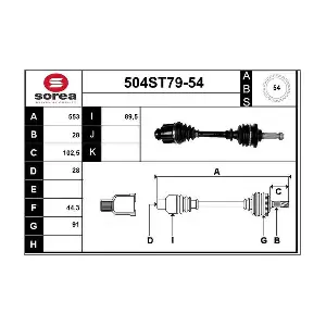 504ST79-54 STARTCAR