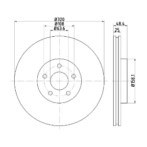MINTEX MDC2570