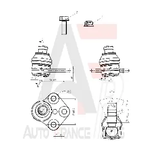 AUTO FRANCE PARTS 11-0013C