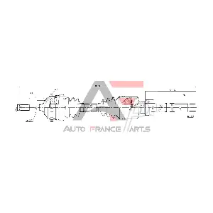 16-0042C AUTO FRANCE PARTS