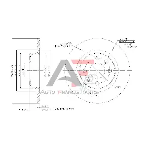 AUTO FRANCE PARTS 22-0025C