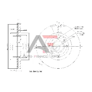 AUTO FRANCE PARTS 22-0009C