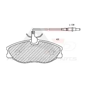 AUTO FRANCE PARTS 21-0008C
