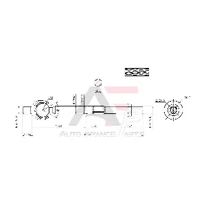 AUTO FRANCE PARTS 11-3048C