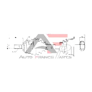 AUTO FRANCE PARTS 16-0019C