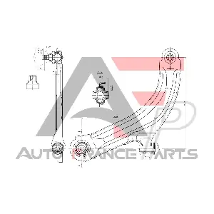 AUTO FRANCE PARTS 13-0016S